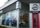 福井日産大和田店ロールスクリーン