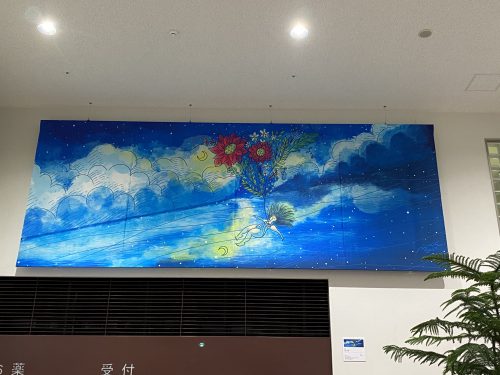 医療法人福仁会様ホール大型幕