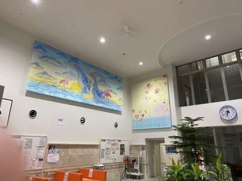 医療法人福仁会様ホール大型幕