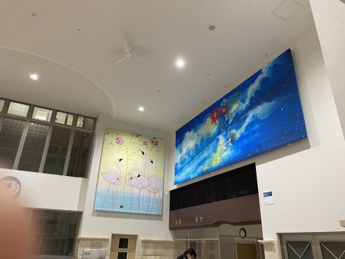 医療法人福仁会様ホール大型幕